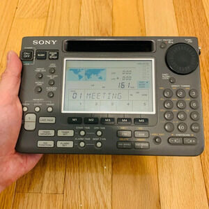 Sony ICF-SW55 World Band and Short Wave Receiver Radio